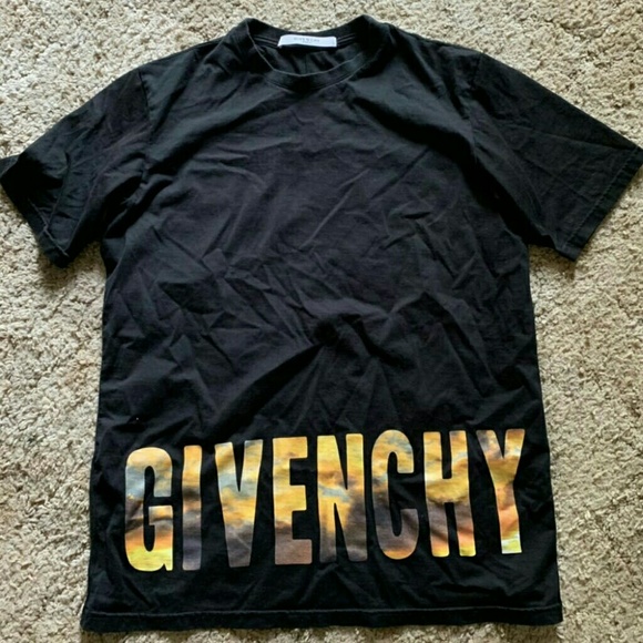givenchy flame shirt